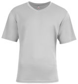 A4 Sprint Short Sleeve V-Neck N3511 SILVER Front