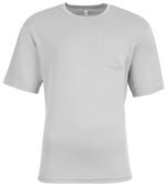 A4 Sprint Short Sleeve Pocket Tee N3515 SILVER Front