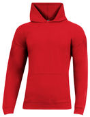 A4 Softek Long Sleeve Hooded Tee N3528 SCARLET Front