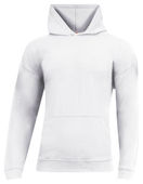 A4 Softek Long Sleeve Hooded Tee N3528 WHITE Front