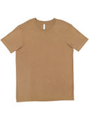 LAT Unisex Bamboo Tee 6904 COYOTE BROWN Front