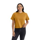 Next Level Women's Heavyweight T-Shirt 7610 ANTIQUE GOLD Front