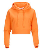 Boxercraft Women's Fleece Cropped Hoodie BW5404 MANDARIN Front
