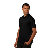 Zorrel Hudson Dribal Knit Mens Polo Z4538 BLACK Pocket
