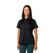 Zorrel Manchester Jersey Stretch Ladies Polo Z7537 HEATHER BLACK Pocket