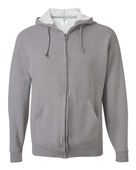 Jerzees Nublend Full-Zip Hooded Sweatshirt 993 OXFORD Pocket