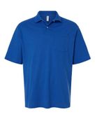 Jerzees Dri-Power Polo With Pocket JER-436MP ROYAL Pocket