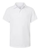 Jerzees Youth Dri-Power Polo JER-437K WHITE Pocket