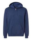 Gildan Softstyle Full-Zip Hooded Sweatshirt GIL-SF600 NAVY Pocket