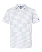 Adidas Ultimate365 Textured Polo ADI-A2004 WHITE Pocket