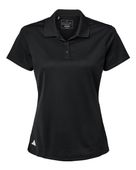 Adidas Women's Basic Sport Polo ADI-A431 BLACK Pocket