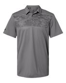 Adidas Camo Chest Print Polo ADI-A585 GREY THREE Pocket