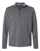 Adidas Spacer Quarter-Zip Pullover Jacket ADI-A588 GREY FIVE Pocket