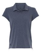 Adidas Women's Blend Polo ADI-A690 COLLEGIATE NAVY MELANGE Pocket