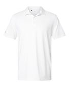Adidas Textured Stripe Polo ADI-A704 WHITE Pocket
