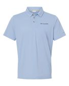 Columbia Tech Trail Utility Polo 211856 RIPPLE BLUE Pocket