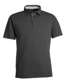 Swannies James H Polo SW2001 BLACK HEATHER Pocket