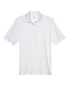 Core365 Men's Tall Origin Performance Piqu Polo 88181T WHITE Pocket