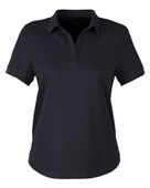 North End Women's Express Tech Performance Polo NE112W BLACK Pocket