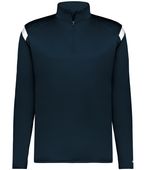 Badger Youth On The Rise 1/4 Zip Pullover 226500 NAVY/WHITE (BA) Pocket