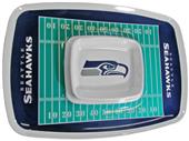 NFL Seattle Seahawks Chip & Dip Tray NFL Seattle Seahawks Chip & Dip Tray
