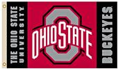 Collegiate Ohio State 2-Sided 3' x 5' Flag Collegiate Ohio State 2-Sided 3' x 5' Flag