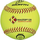 Worth 12" ASA K-Master SYCO Fastpitch Softballs