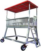Upper 90 Portable Press Tower with Wheels Upper 90 Portable Press Tower with Wheels