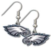 Silver Moon NFL Eagles Short Dangle Earrings Silver Moon NFL Eagles Short Dangle Earrings