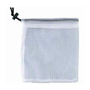 Markwort Plain White Mesh Baseball Bags