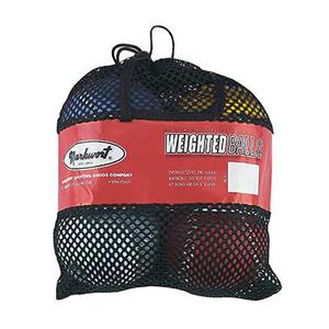 Markwort 12" Color Coded Weighted Softballs-Set