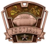 Hasty Awards 3" Varsity Football Medals M-787F Hasty Awards 3" Varsity Football Medals M-787F