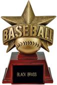 Hasty Awards 6" All Star Resin Baseball Trophy Hasty Awards 6" All Star Resin Baseball Trophy
