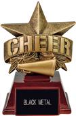 Hasty Awards 6" All Star Resin Cheer Trophy Hasty Awards 6" All Star Resin Cheer Trophy