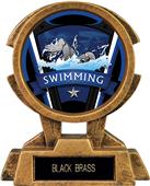Hasty Awards 7" Sky Tower Resin Swimming Trophy Hasty Awards 7" Sky Tower Resin Swimming Trophy