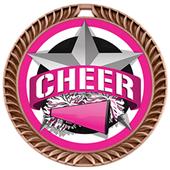 Hasty Awards 2.5" All-Star Crest Cheer Medals Hasty Awards 2.5" All-Star Crest Cheer Medals
