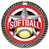 Hasty Awards 2.5" All-Star Crest Softball Medals Hasty Awards 2.5" All-Star Crest Softball Medals