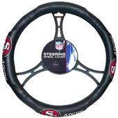 NFL San Francisco 49ers Steering Wheel Cover NFL San Francisco 49ers Steering Wheel Cover