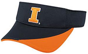 College Replica Illinios Fighting Illini Visor