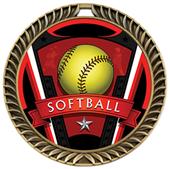 Hasty Awards 2.5" Varsity Crest Softball Medals Hasty Awards 2.5" Varsity Crest Softball Medals