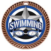Hasty Awards 2.5" All-Star Crest Swimming Medals Hasty Awards 2.5" All-Star Crest Swimming Medals