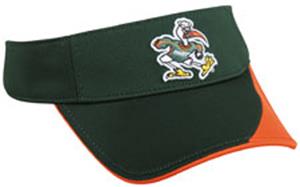 College Replica Miami Hurricanes Visor
