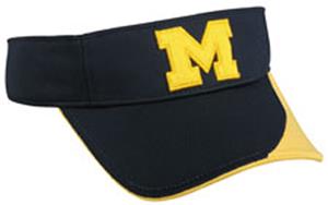 College Replica Michigan Wolverines Visor