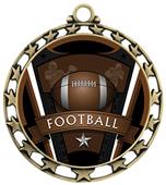 Hasty Award Football Varsity Insert Medal M-4401 Hasty Award Football Varsity Insert Medal M-4401