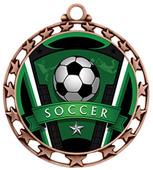 Hasty Award Soccer Varsity Insert Medal M-4401 Hasty Award Soccer Varsity Insert Medal M-4401