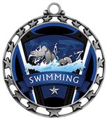 Hasty Award Swimming Varsity Insert Medal M-4401 Hasty Award Swimming Varsity Insert Medal M-4401