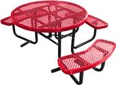 Highland Expanded 46" ADA ROUND Picnic Table Highland Expanded 46" ADA ROUND Picnic Table