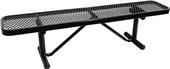 Highland Expanded Metal Diamond Bench No Back Highland Expanded Metal Diamond Bench No Back