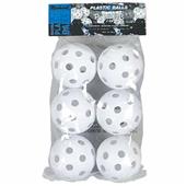 Markwort 9" Perforated Plastic Baseballs (6 PK) Markwort 9" Perforated Plastic Baseballs (6 PK)