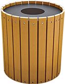 Highland 32-Gal. Recycled Plastic Trash Can Highland 32-Gal. Recycled Plastic Trash Can